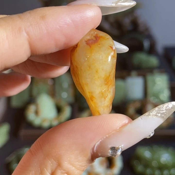 和田玉未镶嵌吊坠(不含链)