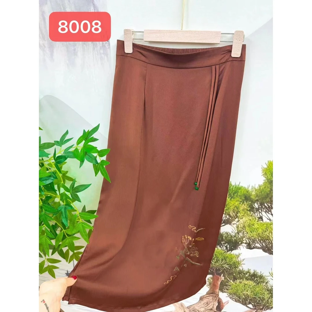 8008-11女士半身裙新款夏季