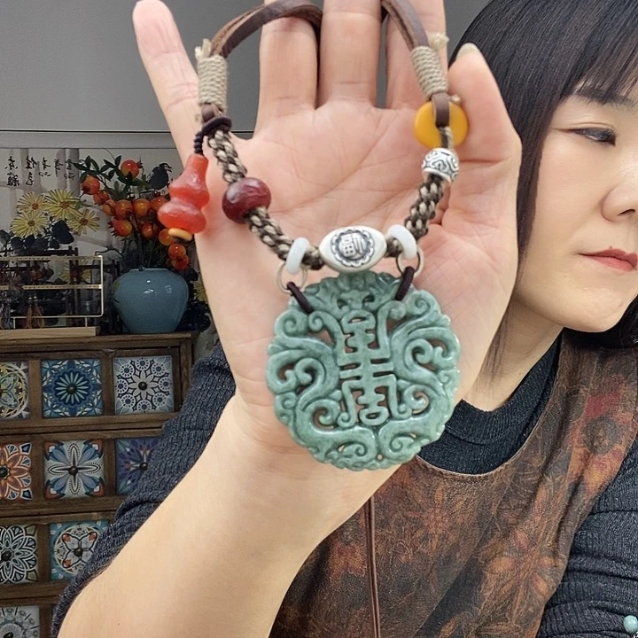 翡翠项链未镶嵌项链