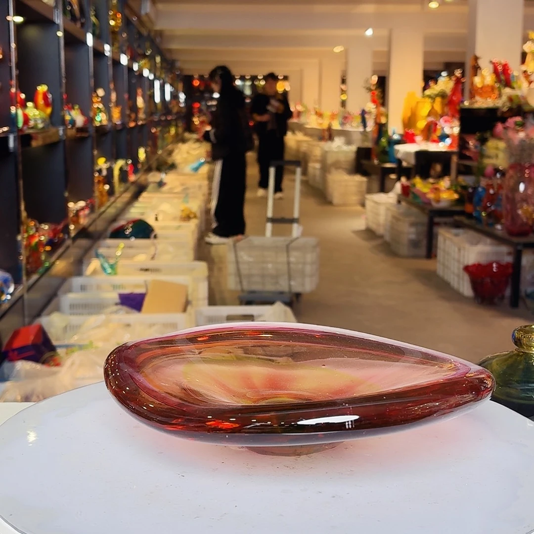 琉璃手工艺品琉璃岛之光啊打的很