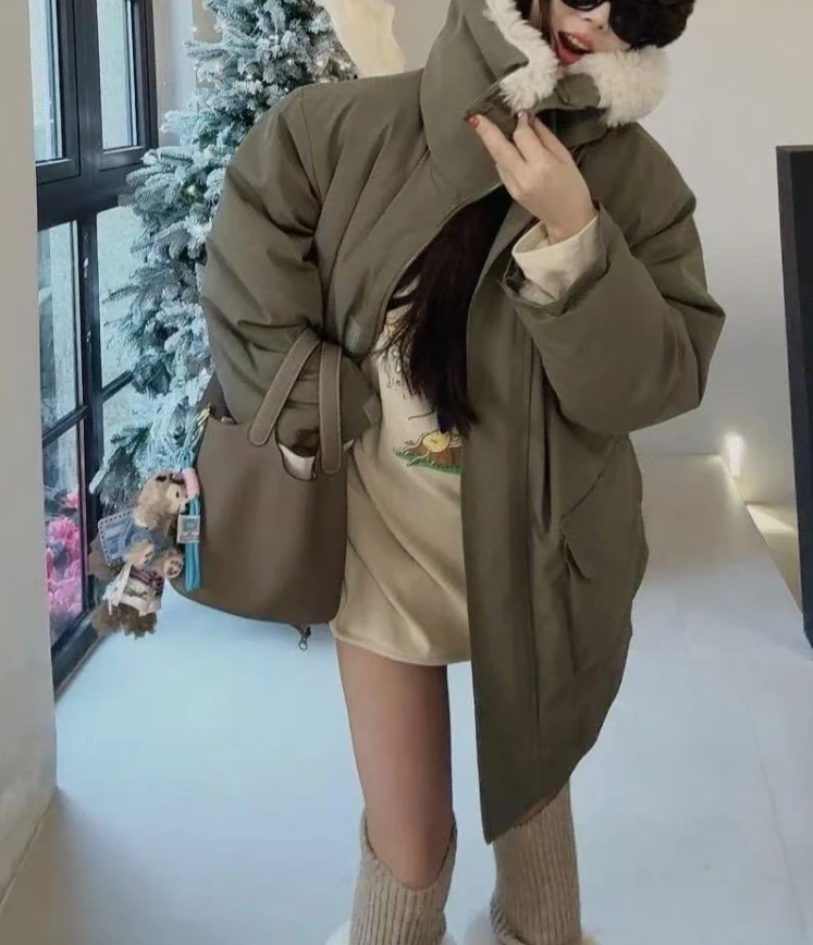 WLYJ（005#）复古百搭气质立领外套