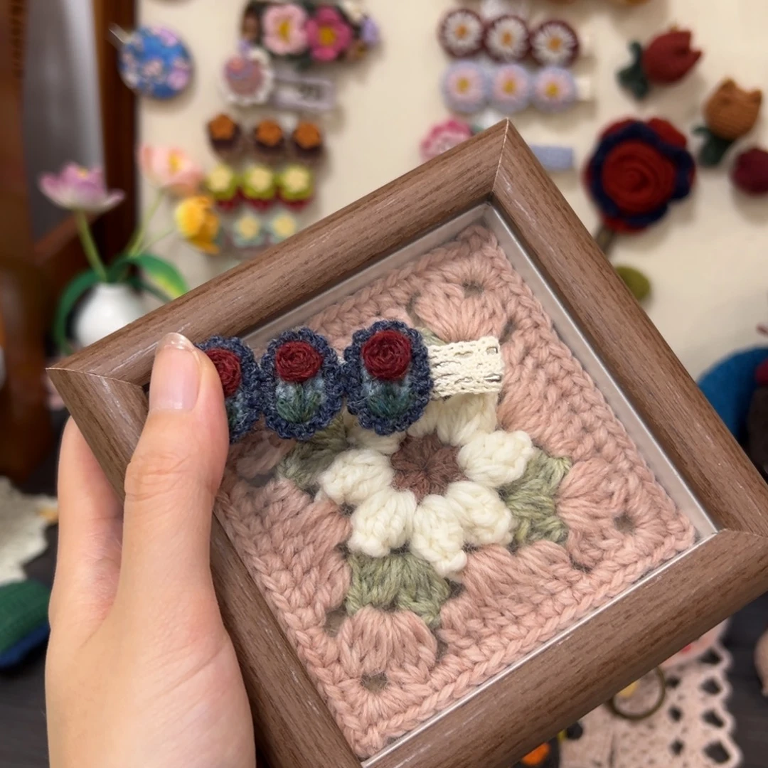 毛绒钩织刺绣手工包包玩偶居家用品