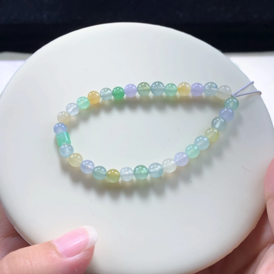翡翠手链未镶嵌海派甜心