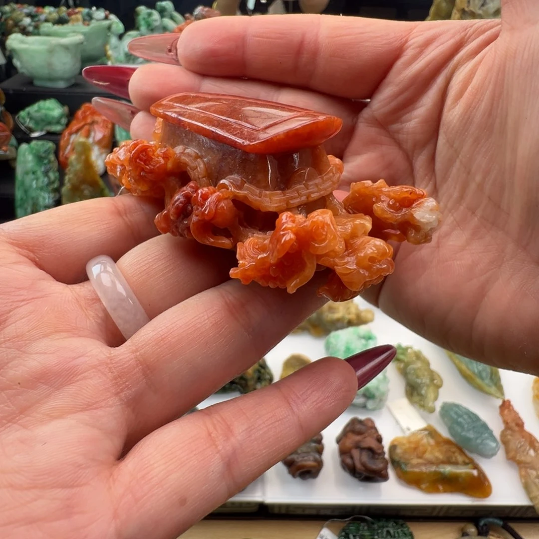 未镶嵌挂件翡翠天然缅甸