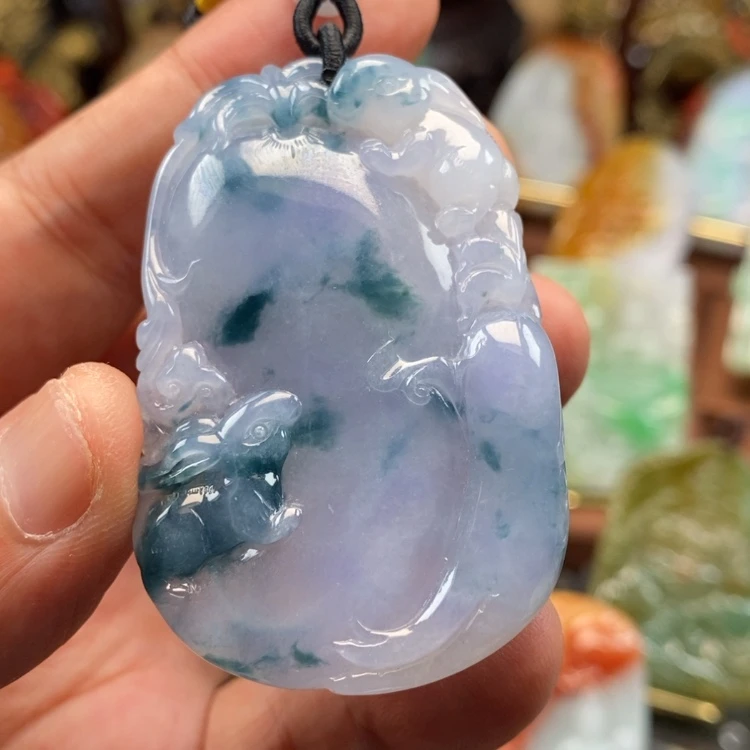 【闪购商品】颈饰未镶嵌翡翠缅甸翡翠A货吊坠