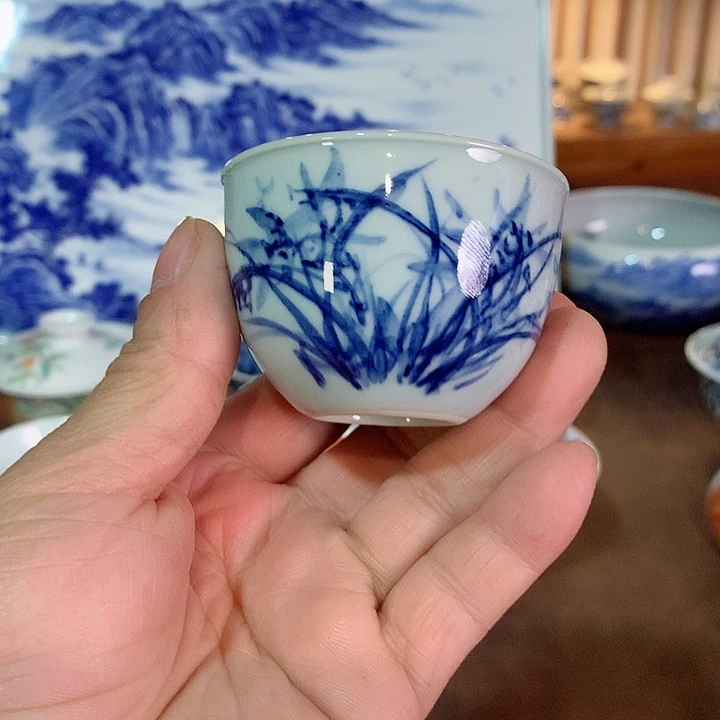 錡镇堂手工手绘杯