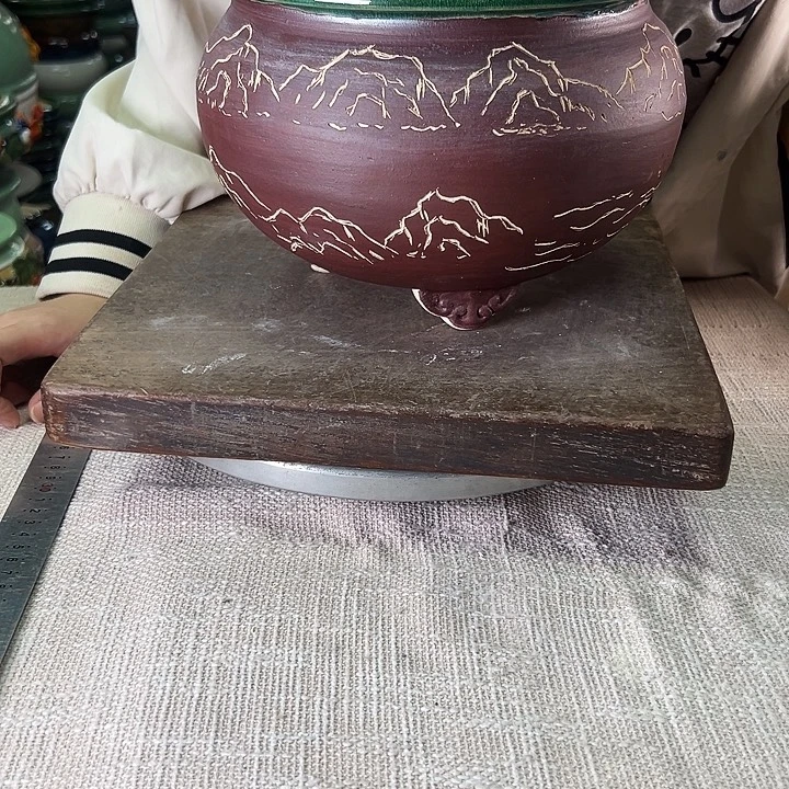 泳坤堂石湾花盆陶瓷