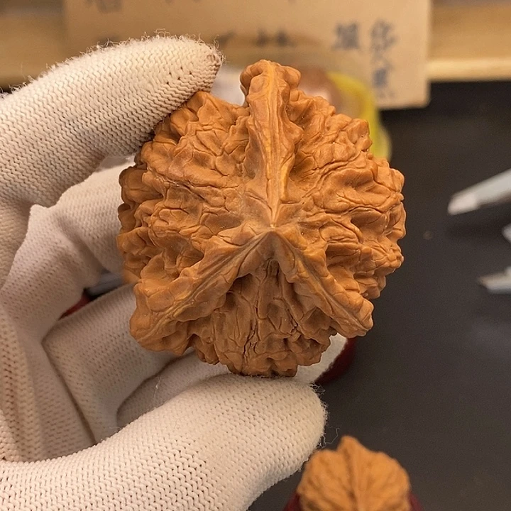 黄***煮吊坠文玩核桃黄不退不换