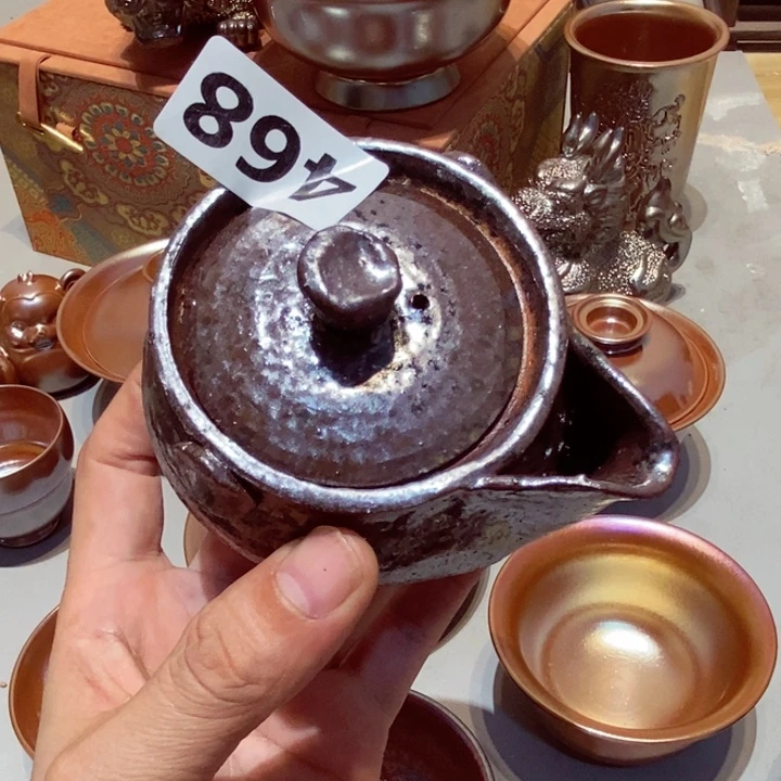 柴烧茶具陶瓷杯子