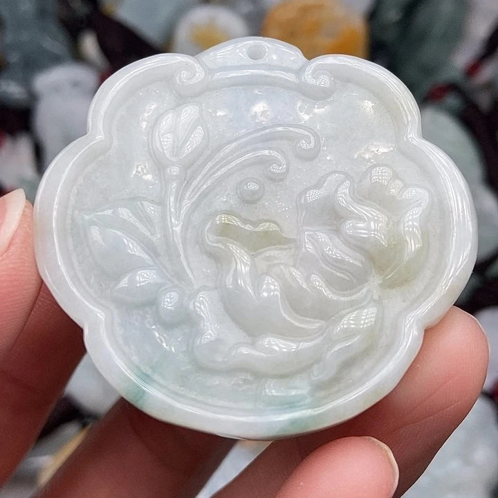 颈饰未镶嵌翡翠翡翠