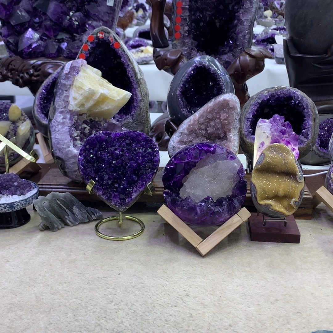 紫晶大型摆件（非配饰）未镶嵌