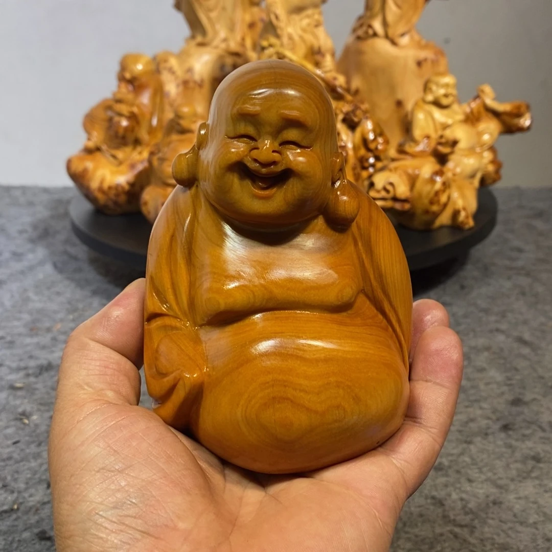 柏木（崖柏）木雕工艺品摆件家居装饰手把件