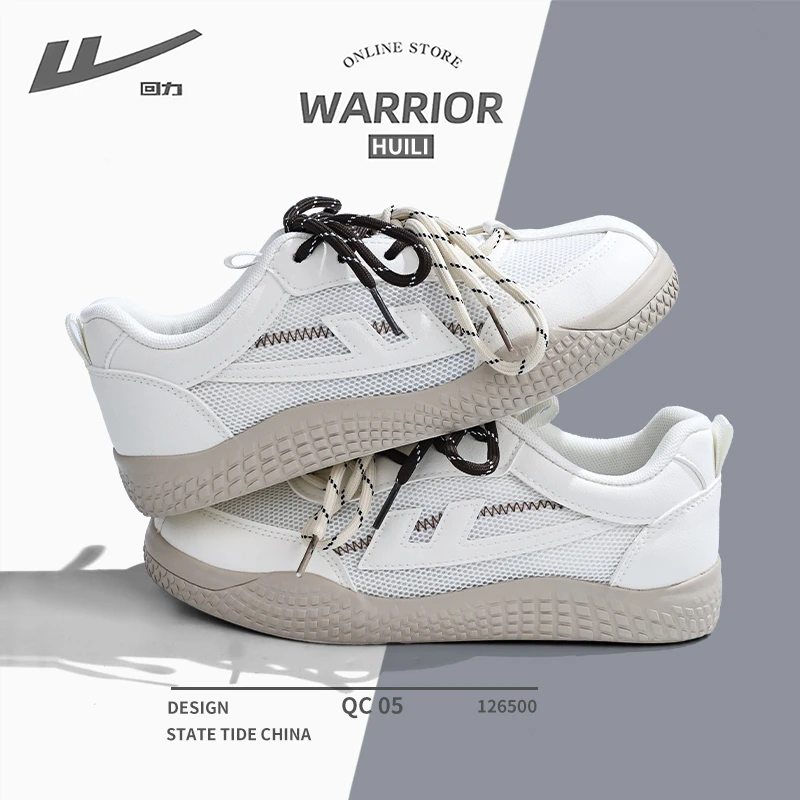 回力女鞋板鞋网面透气德训鞋夏季新款轻便百搭ins厚底鞋学生潮鞋