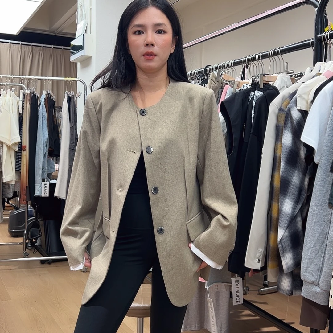 299 m码 西服圆领西服