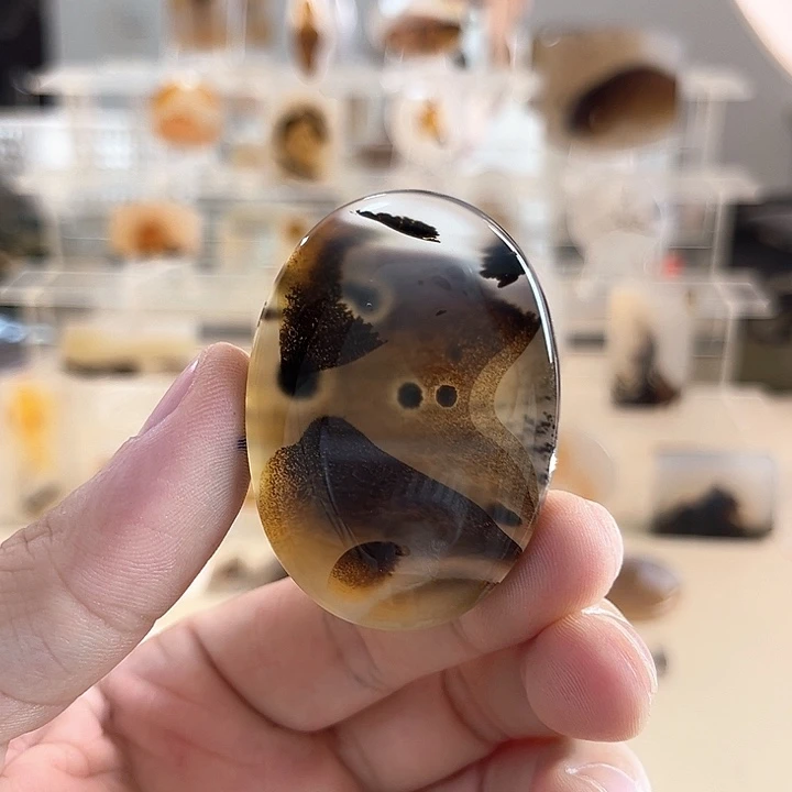 玛瑙/玉髓未镶嵌吊坠(不含链)