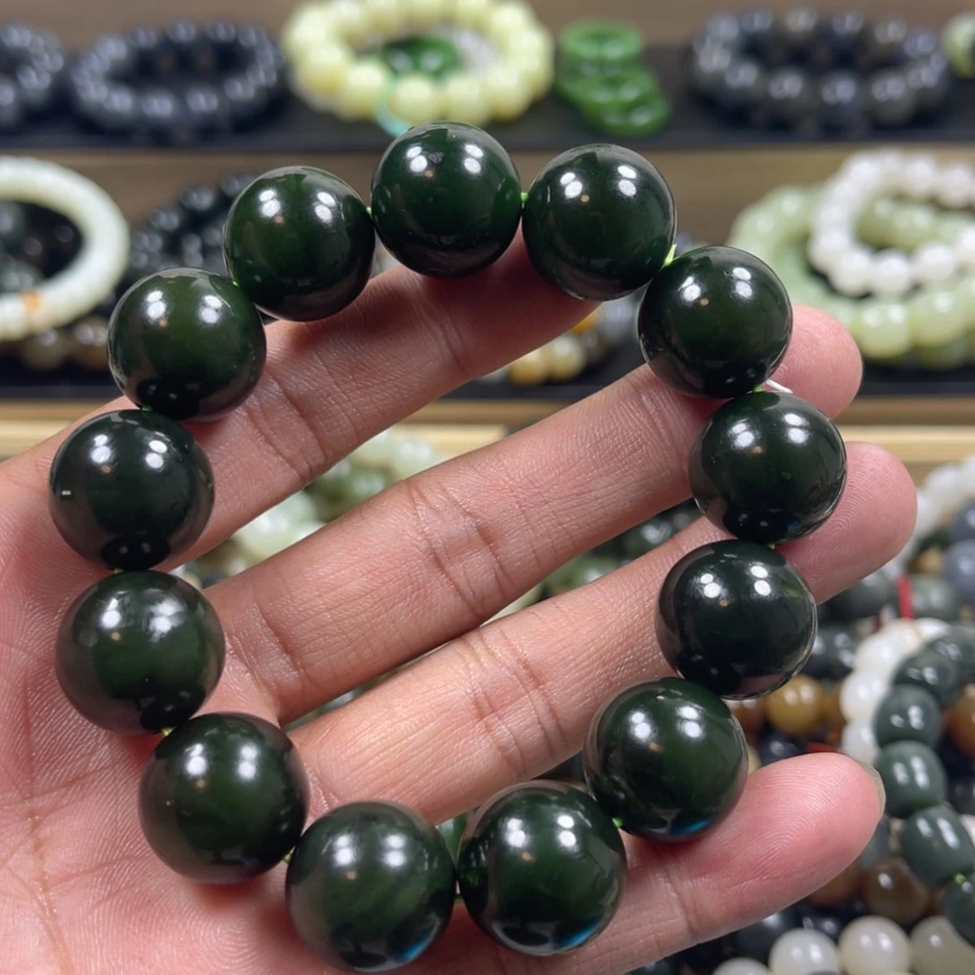 和田玉手串未镶嵌