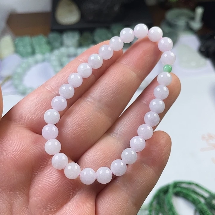 翡翠未镶嵌颈饰手链