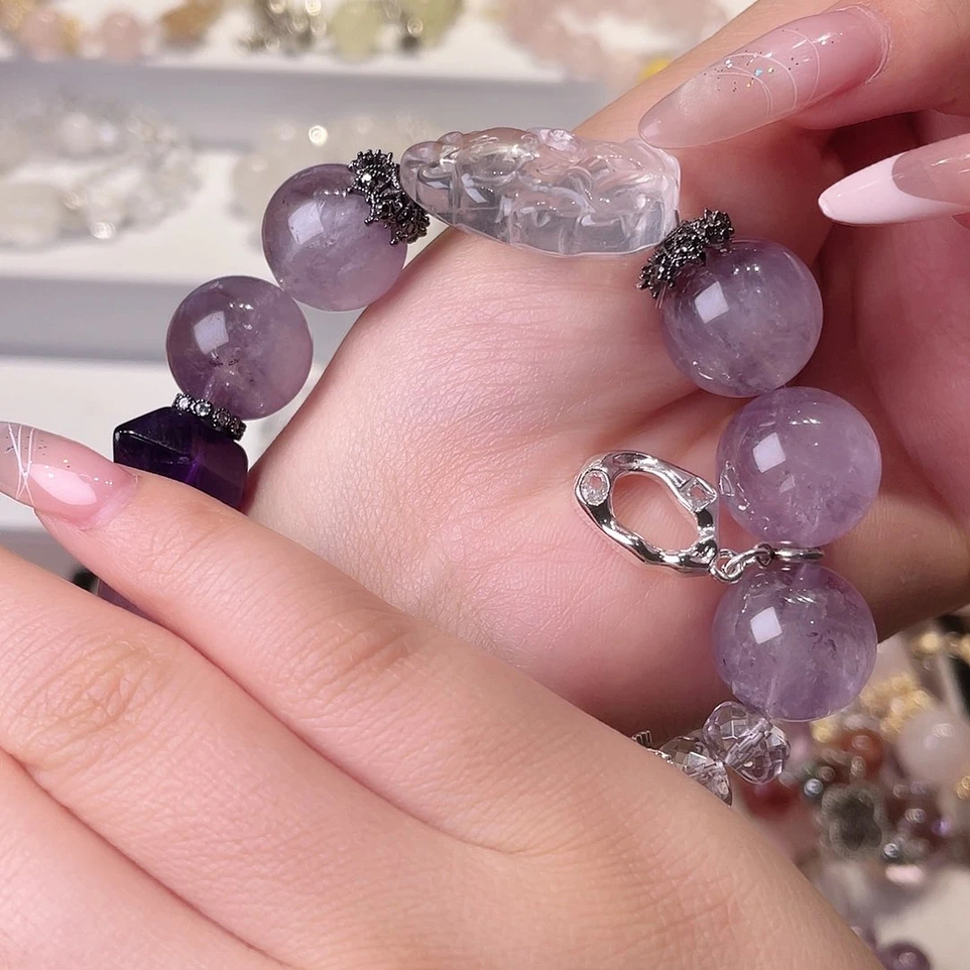 水晶手链合金J****尺寸