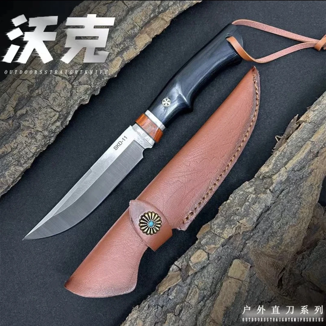 【新疆包邮】SK11钢 纯手工锻打手把肉刀剔骨刀分割 刀锋利户外野营