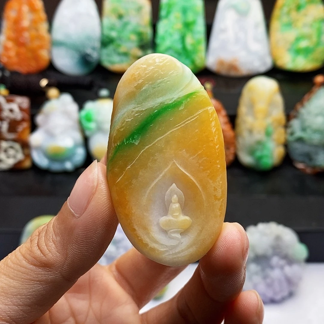 未镶嵌定制翡翠翡翠A货一物一证