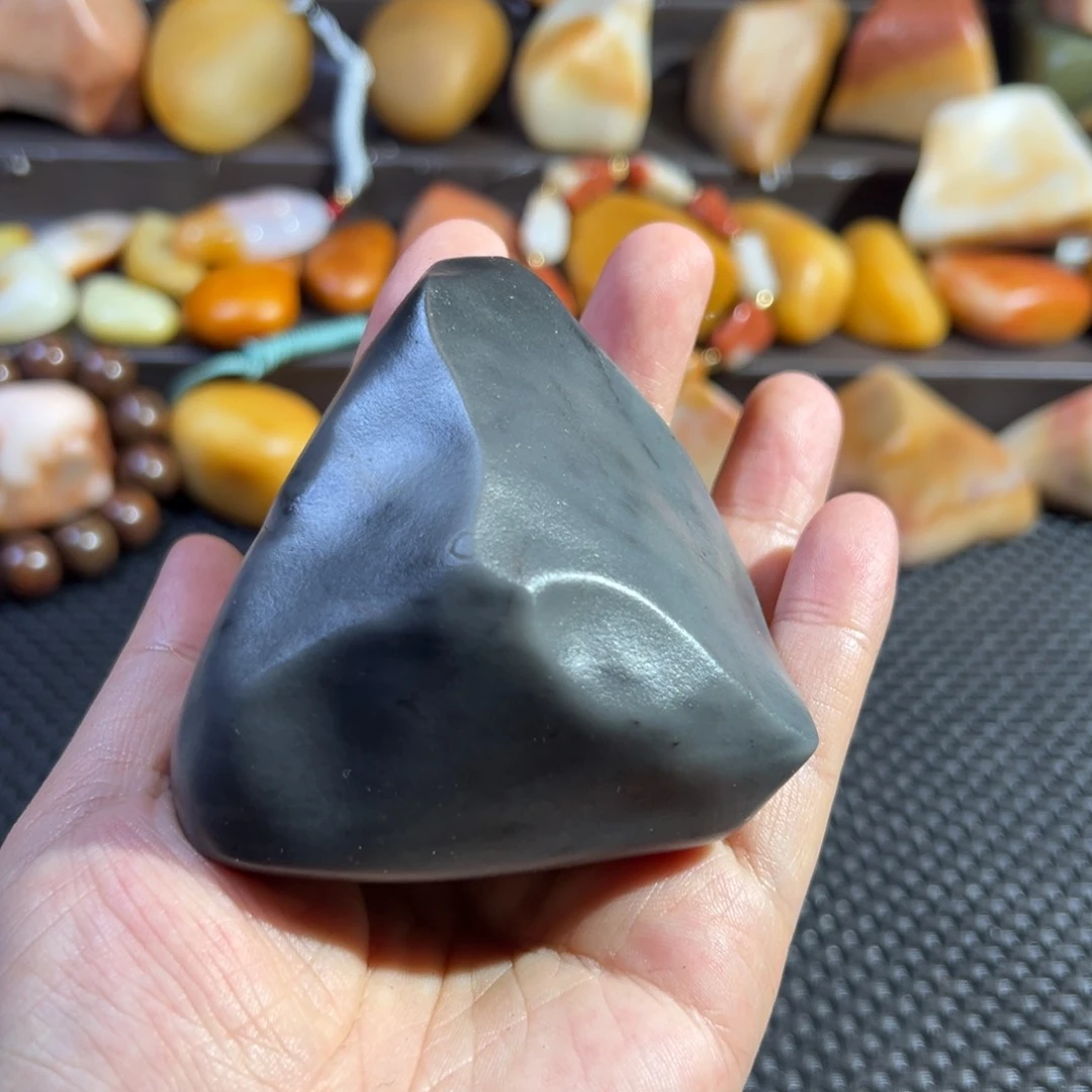 张*师静辉品石青花泥玉