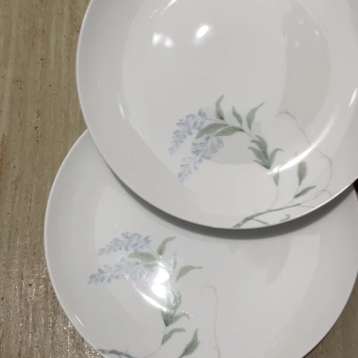 瓷片陶瓷陶瓷8英寸浅窝2个