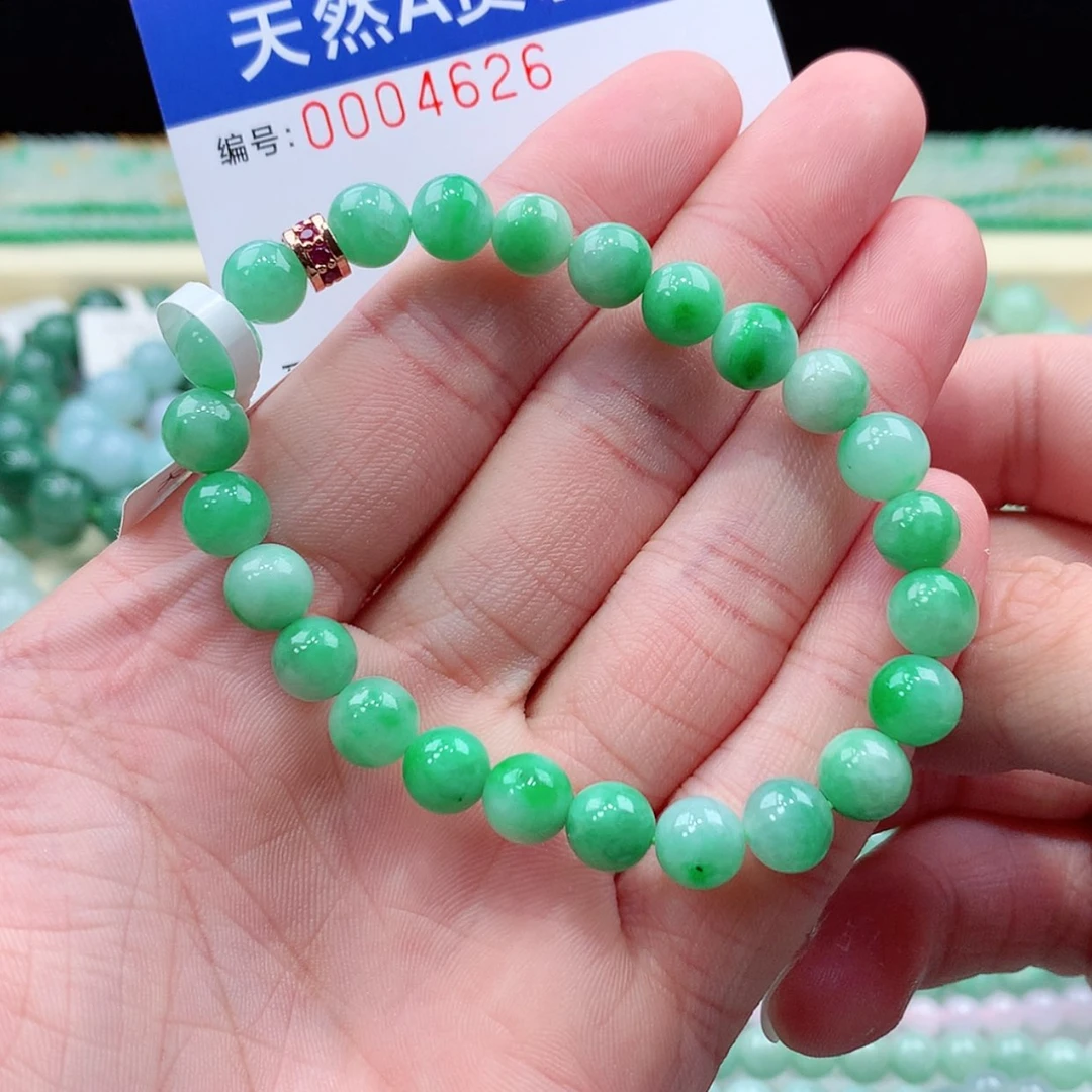 【闪购商品】毛衣链未镶嵌翡翠小*豚缅甸天然A货翡翠