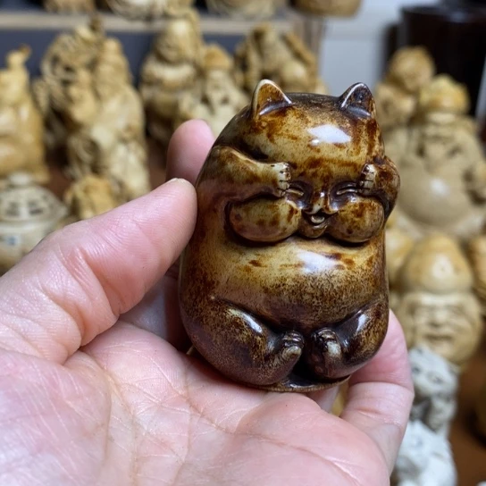 竹根付手工制作摆件手把新品老粉漏价