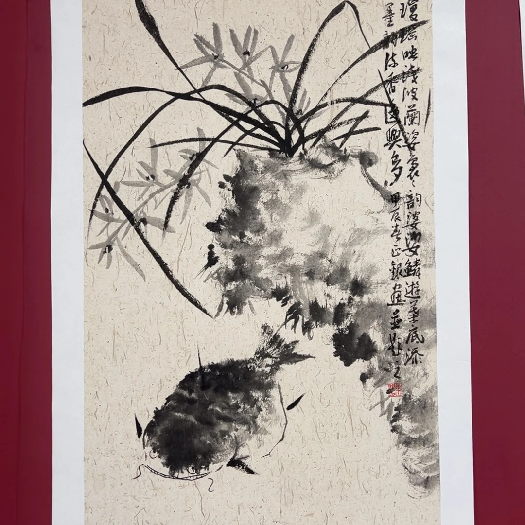 国画手绘国画作品