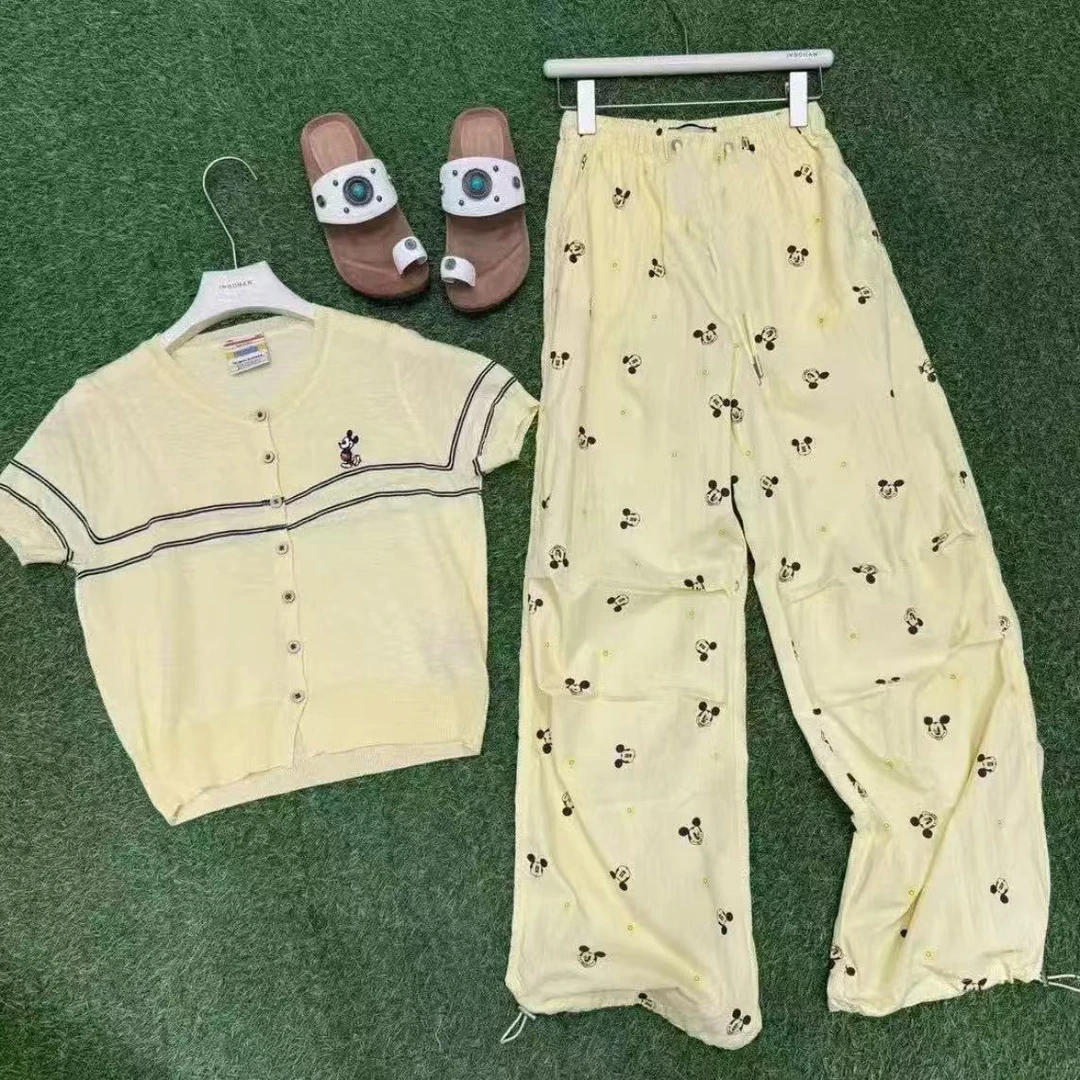 【米奇】舒适工装裤女