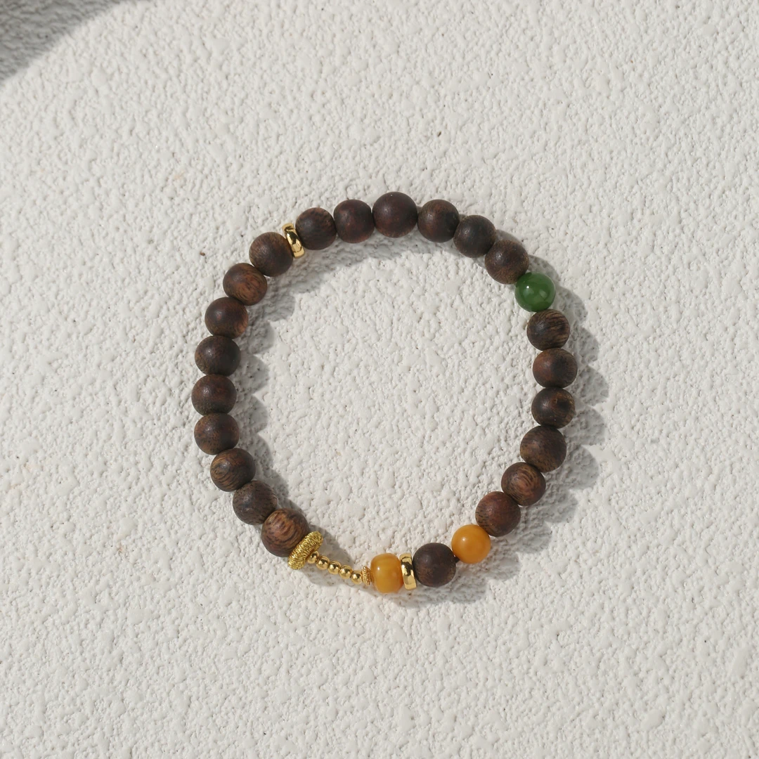 【旺盛】沉香手串 （天然珠宝多样性发其一）