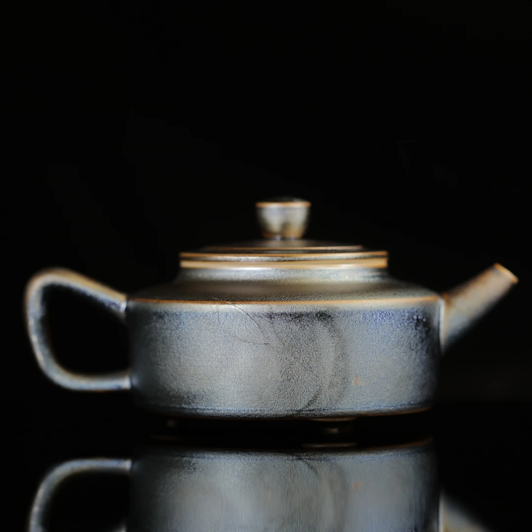 【晚晚精选】121收藏款窑宝周盘壶  柴烧特性每只不同