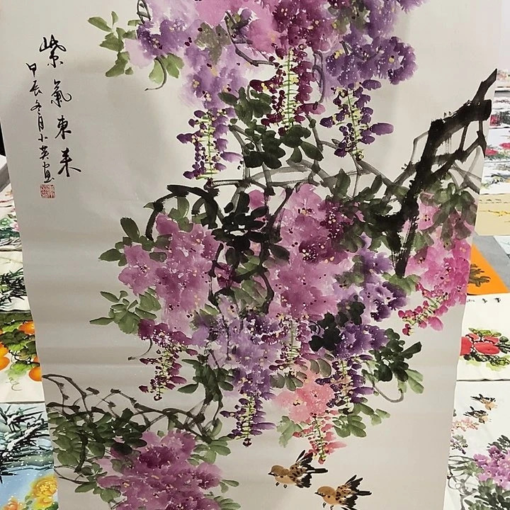 三个张画廊直播间！