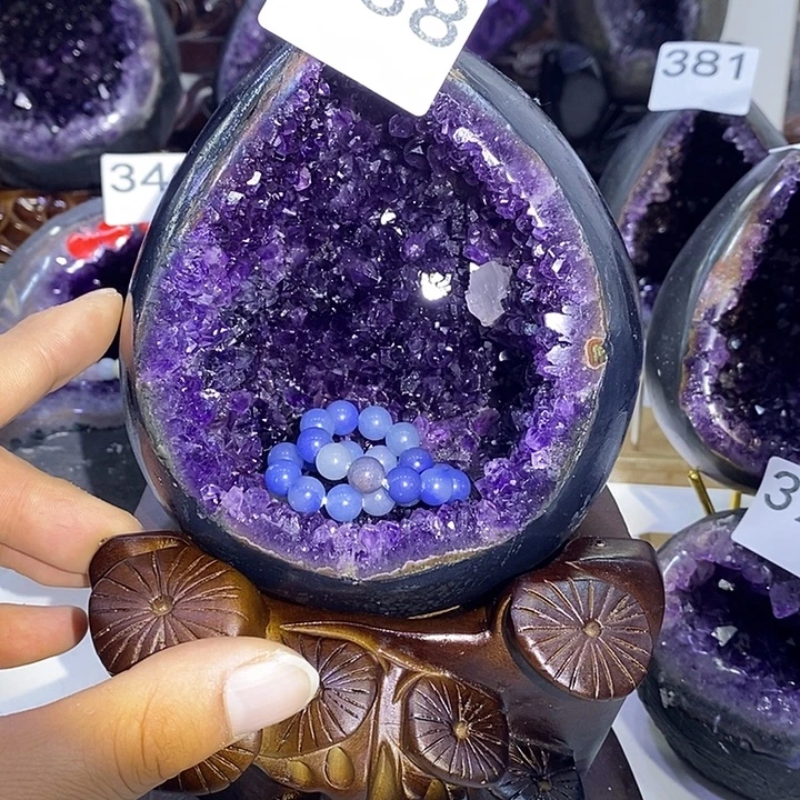 未镶嵌紫晶大型摆件（非配饰）338