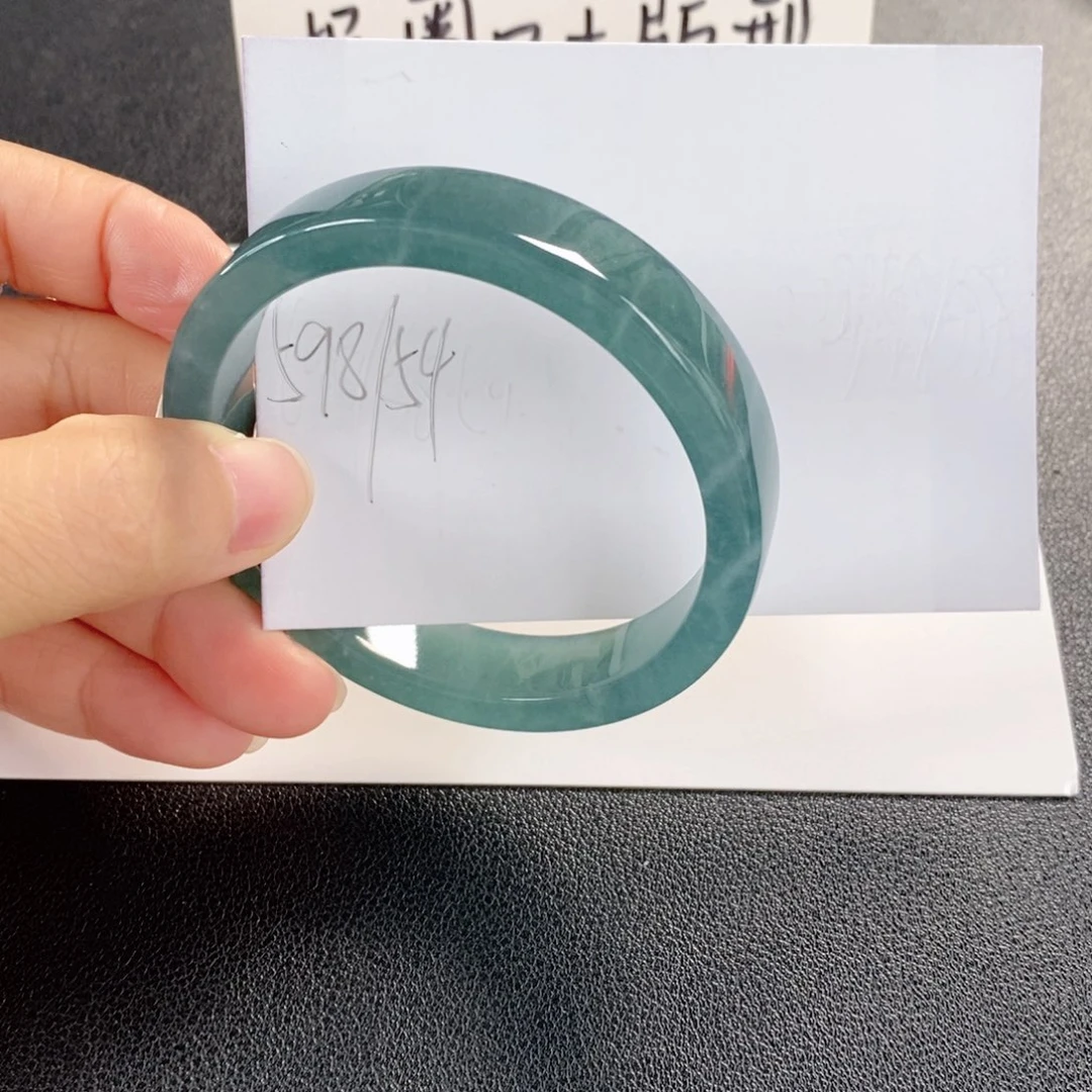 翡翠未镶嵌手镯天然翡翠