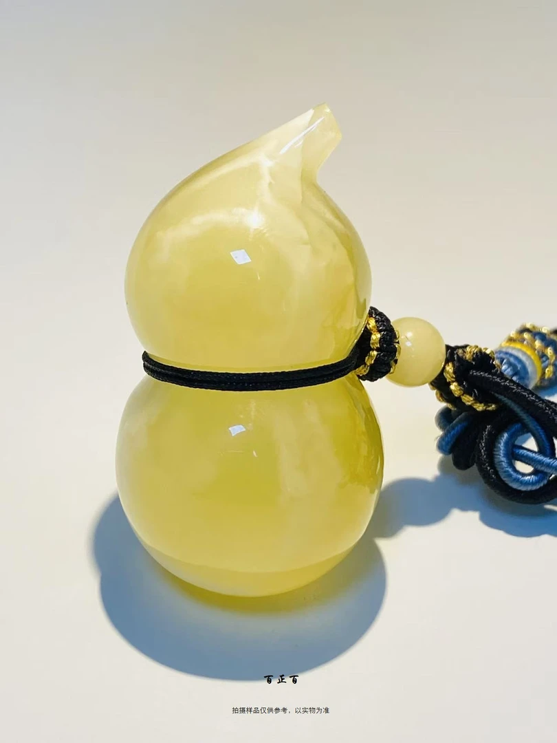 百正百 天然蜜蜡葫芦吊坠6120