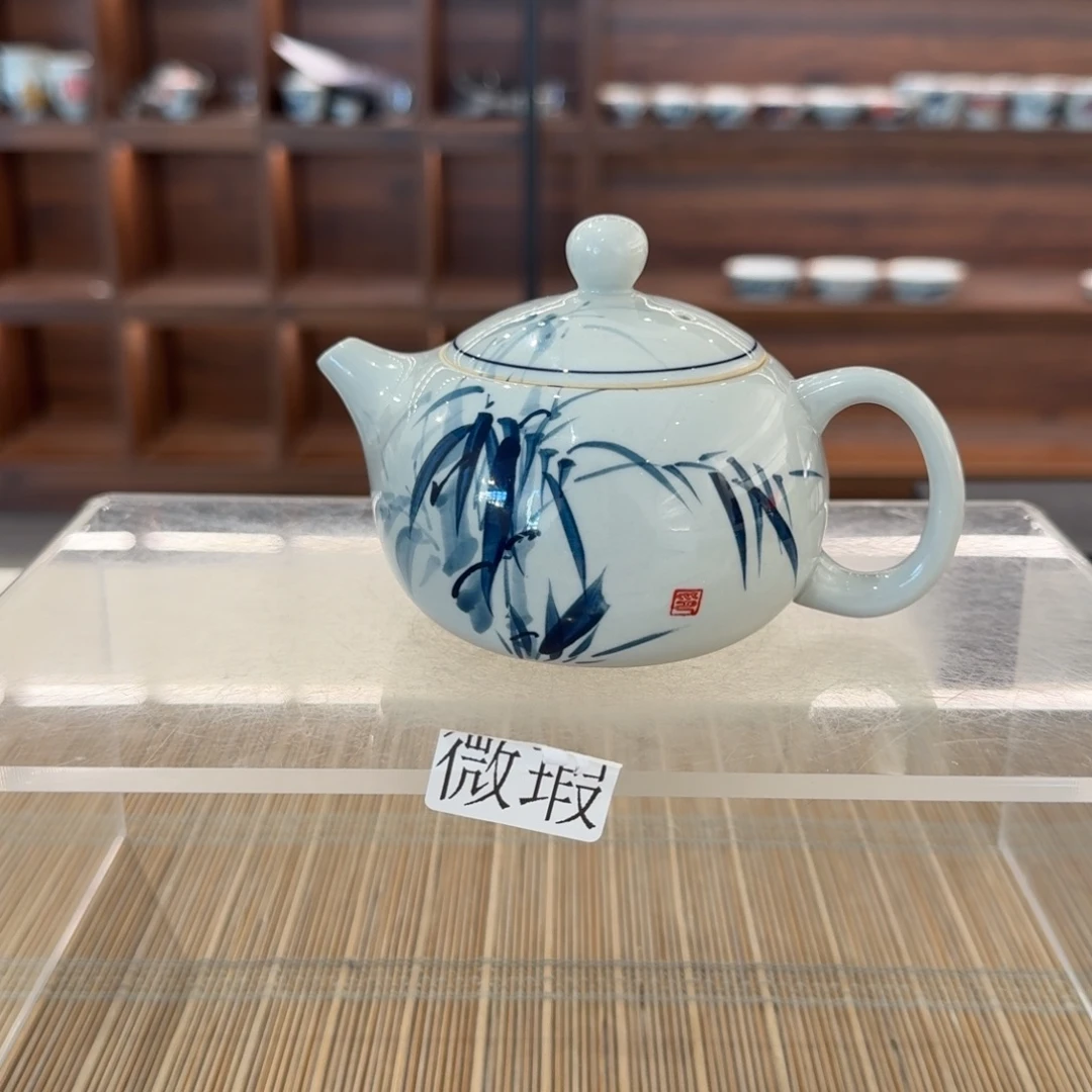 釉下彩纯手绘微瑕