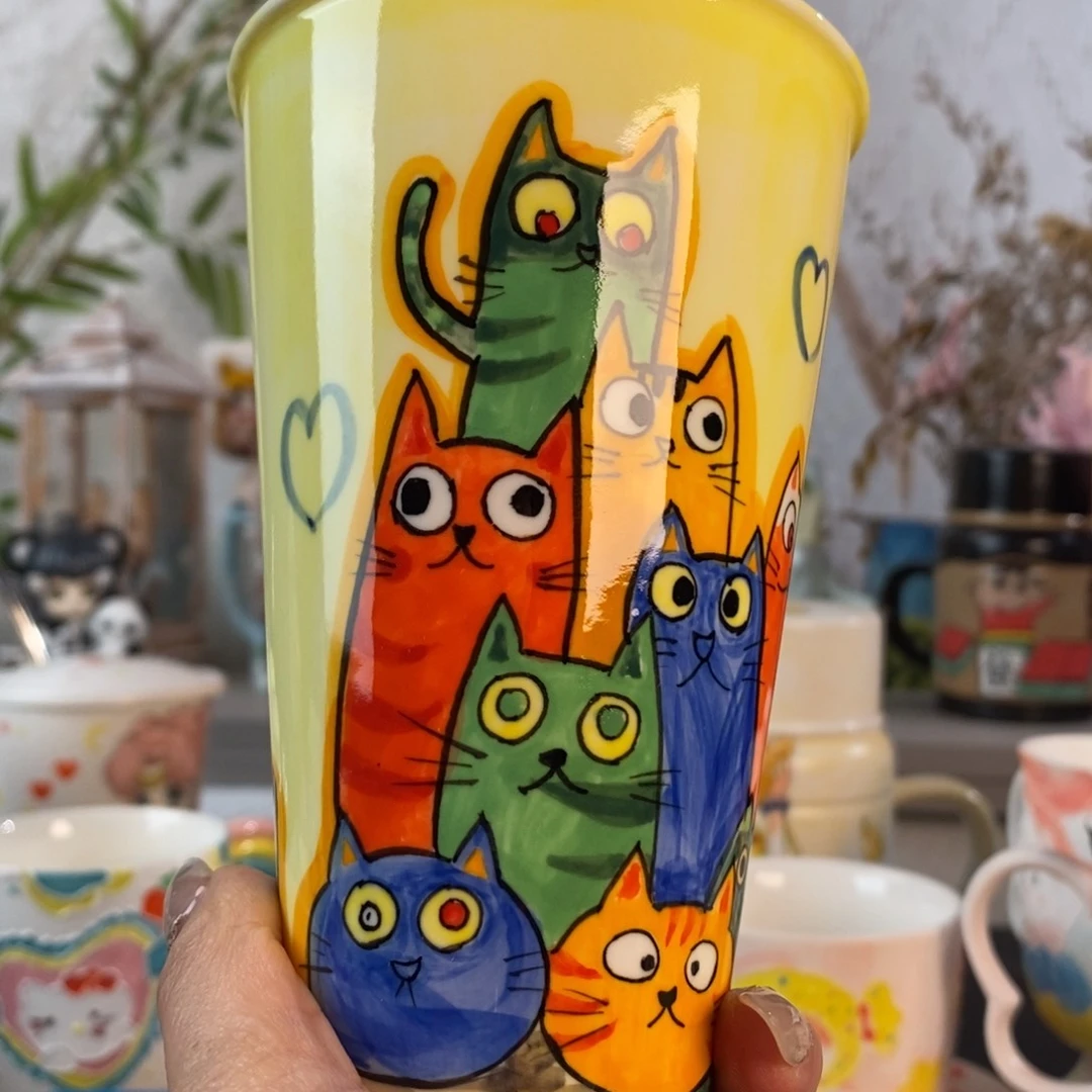 杯景德镇陶瓷创意水杯