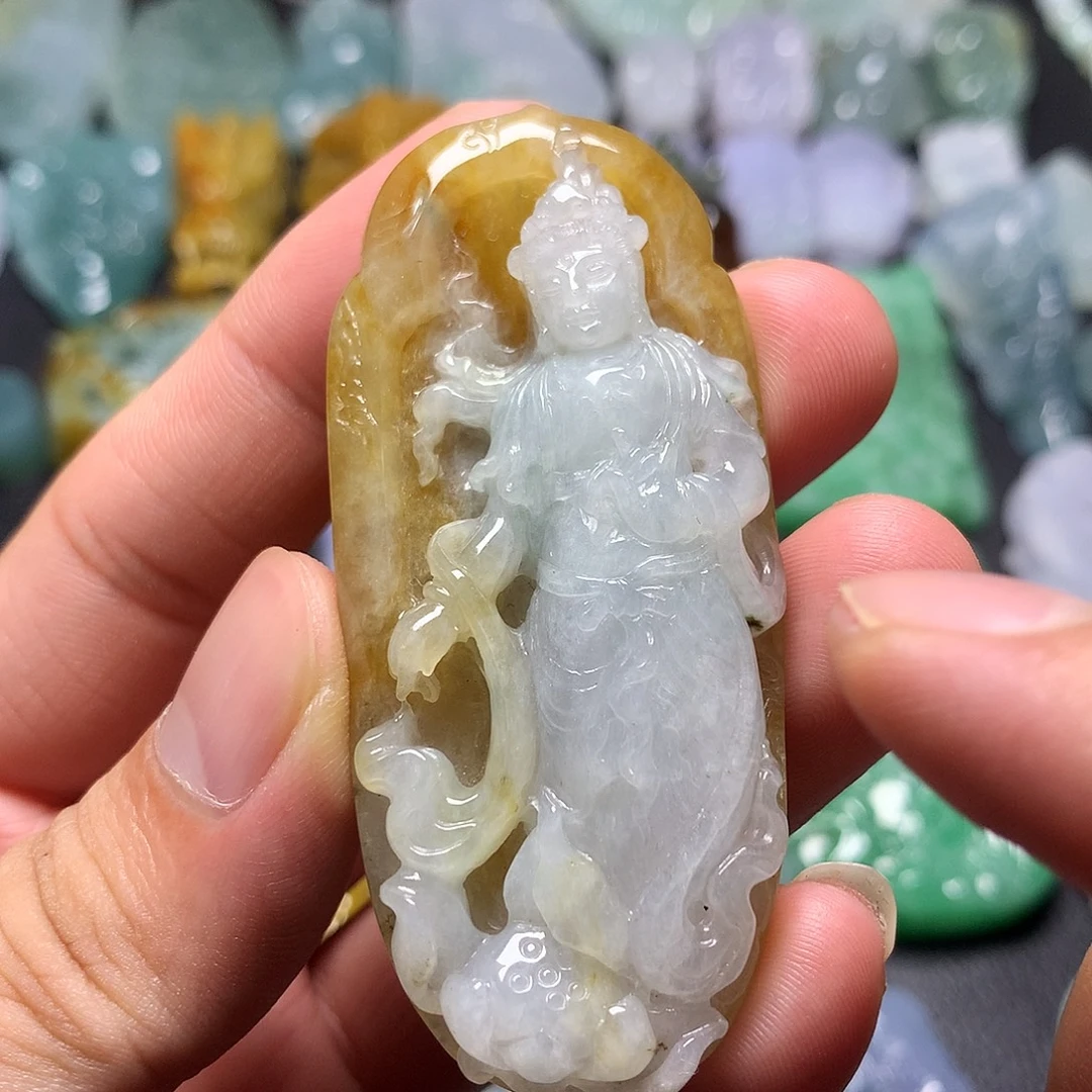 颈饰未镶嵌翡翠翡翠