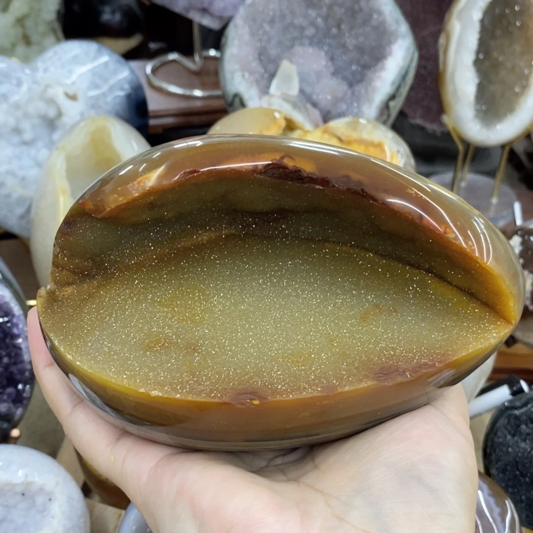 紫晶珠宝半成品未镶嵌