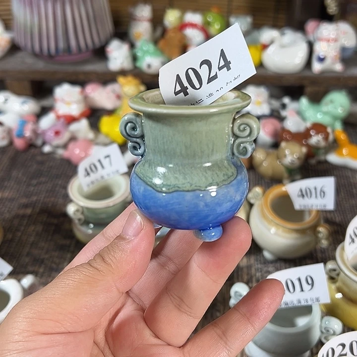 口2.5 手工花盆满30包邮