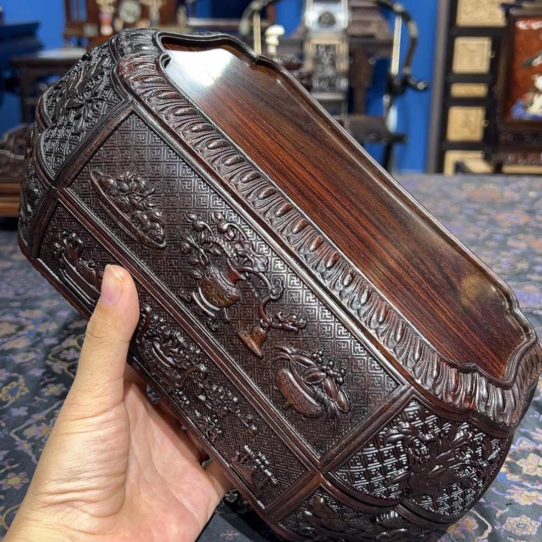 【闪购商品】红酸枝木类成套家具盒子