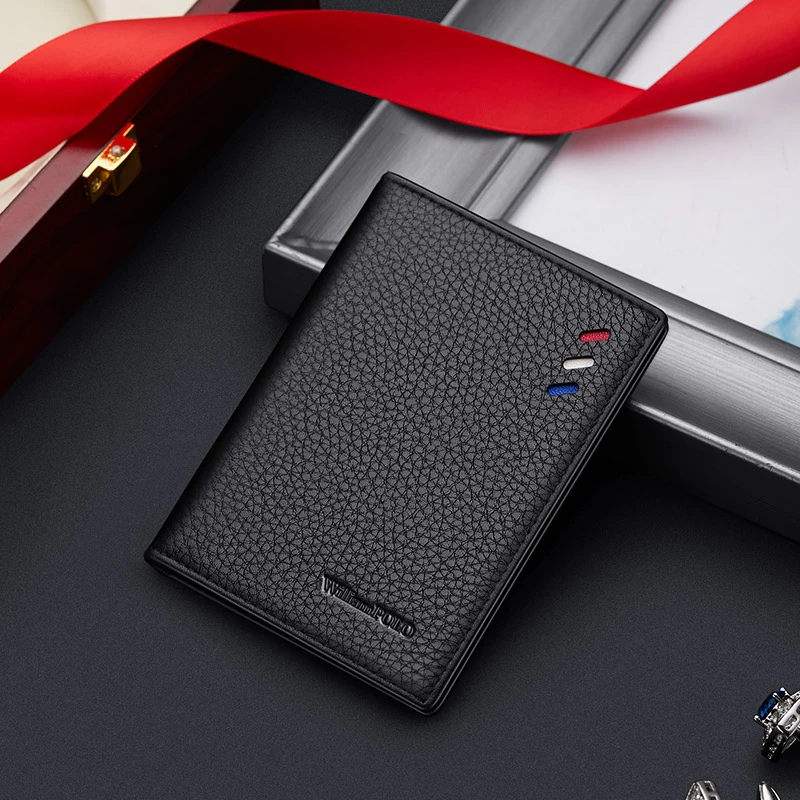 英皇保罗真皮卡包小巧超薄男士证件包信用卡皮夹时尚驾驶证包钱包