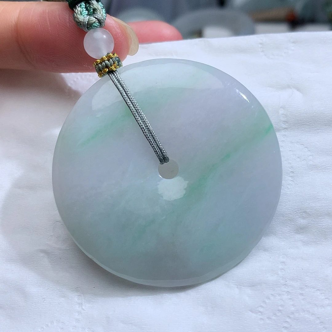 翡翠未镶嵌颈饰376