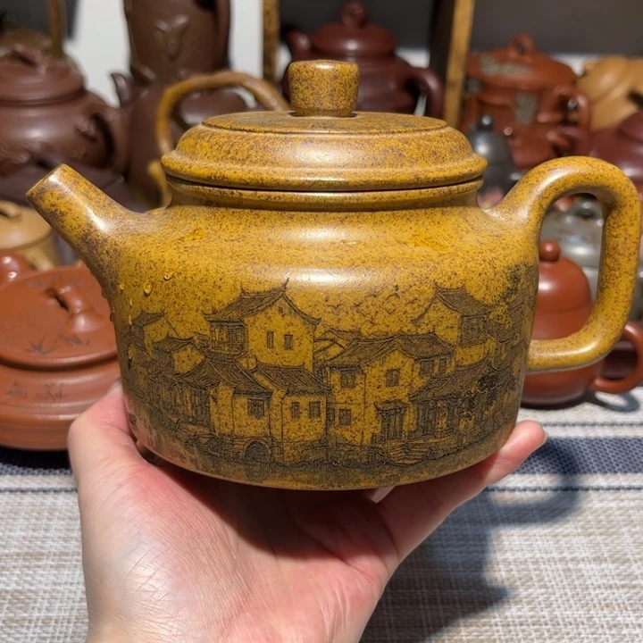 紫砂茶壶宜兴紫砂500