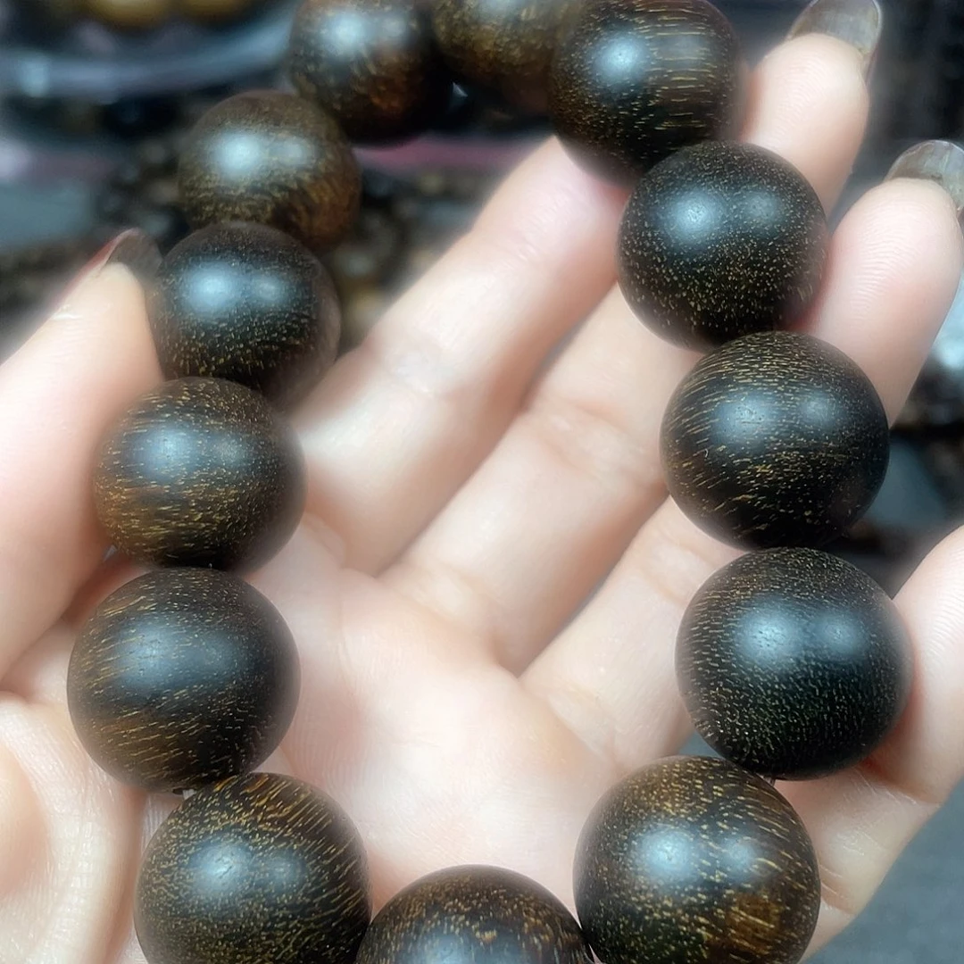 手串沉香木芽庄白棋
