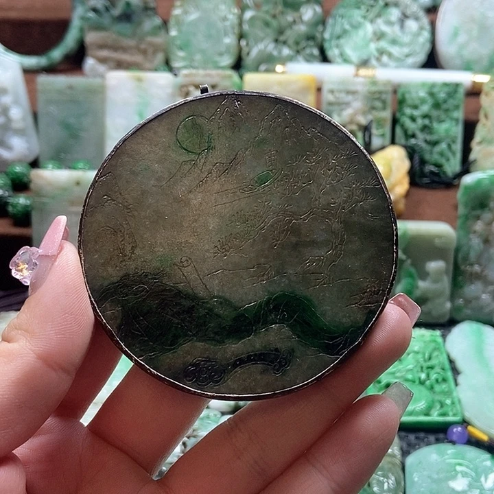 翡翠颈饰未镶嵌0000000000