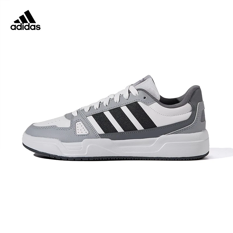 阿迪达斯男鞋2025夏季透气新款低帮男复古潮流增高休闲鞋学生四季