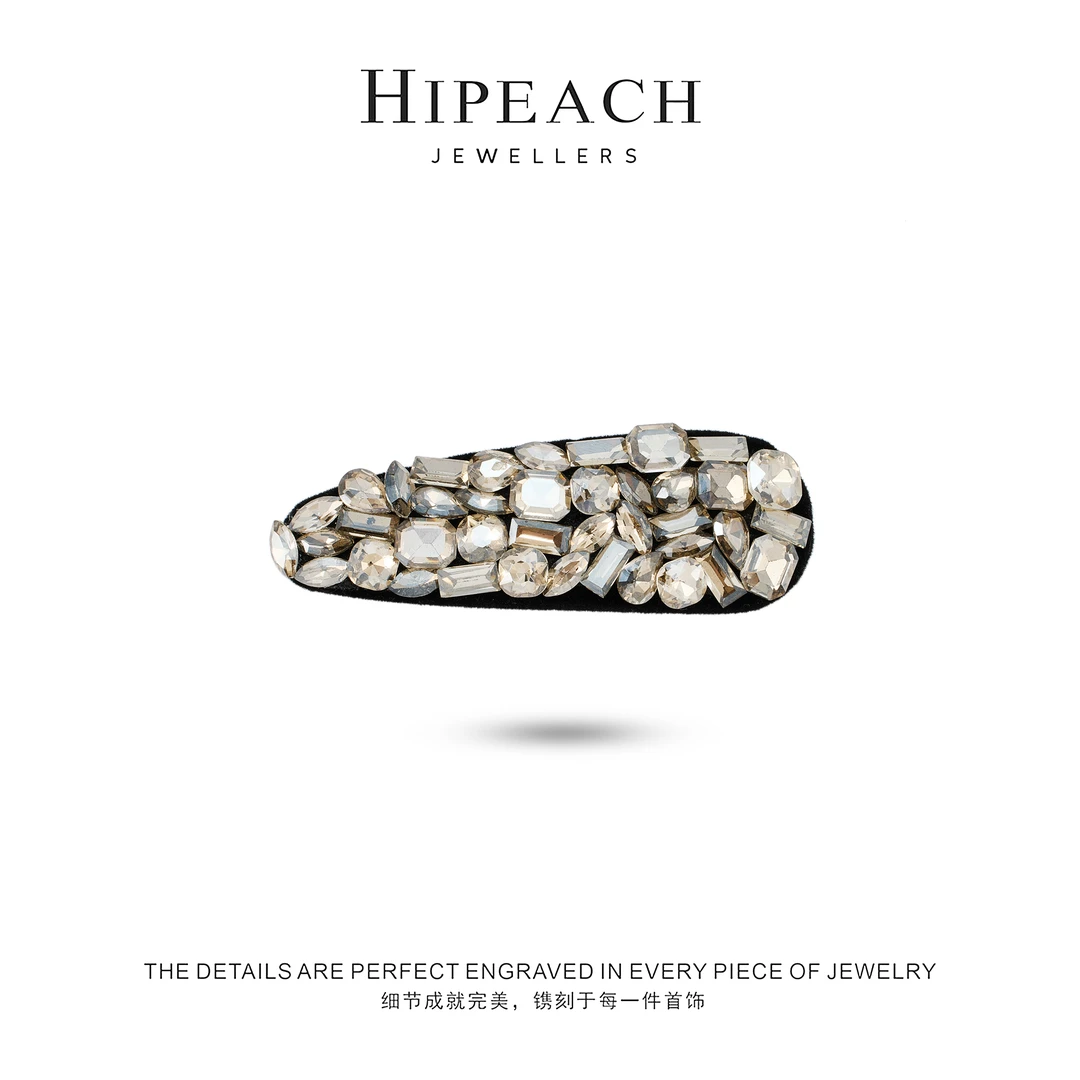 轻奢重工水滴边夹015-018