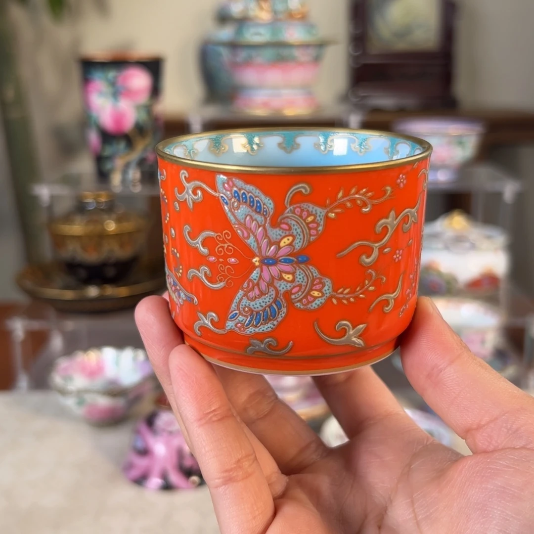 纯手工手绘 高端茶器